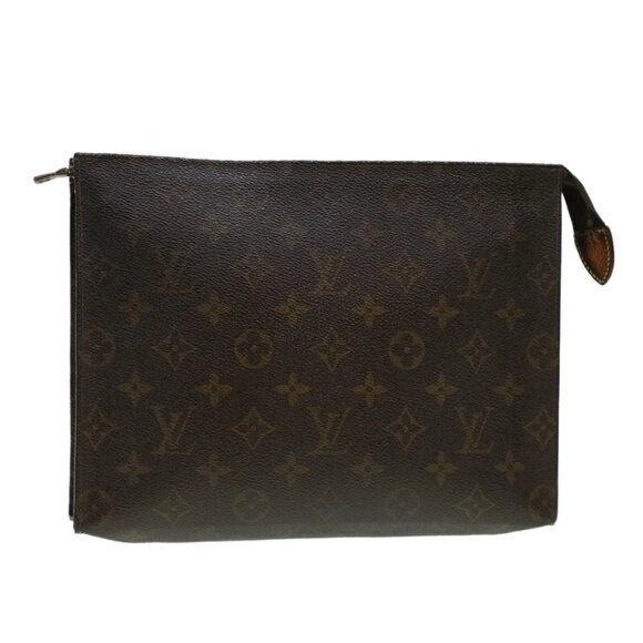 LOUIS VUITTON Monogram Poche Toilette 26 Pouch M47542 LV Auth 42564 - Picture 1 of 16